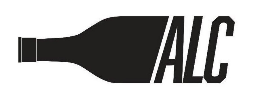 Czarne logo Alcomindz, skrócone do napisu Alc na białym tle.